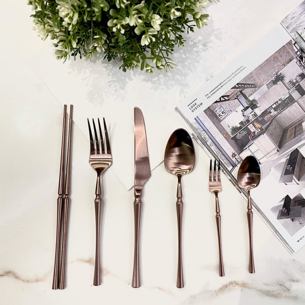 (6 Colors, 1PAX) Parisian Cutlery Set