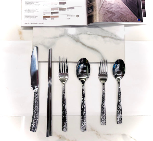 (2 Colors, 6PAX) European Cutlery Set