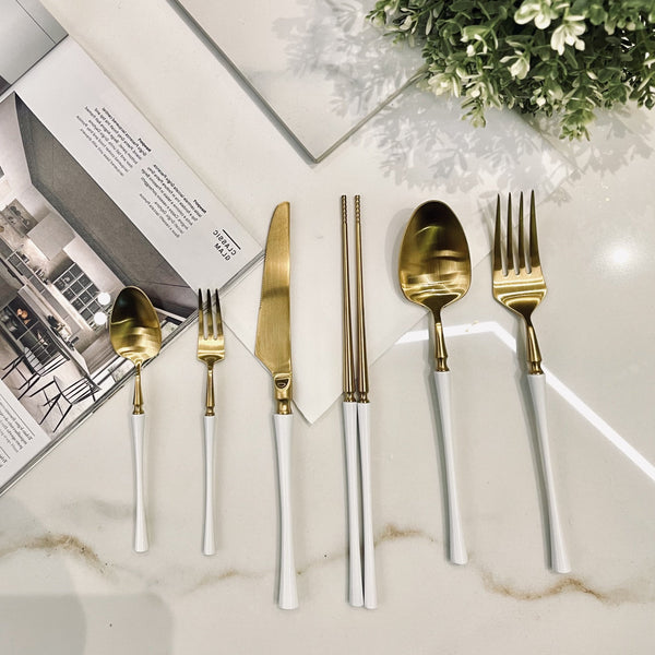 (6 Colors, 1PAX) Parisian Cutlery Set